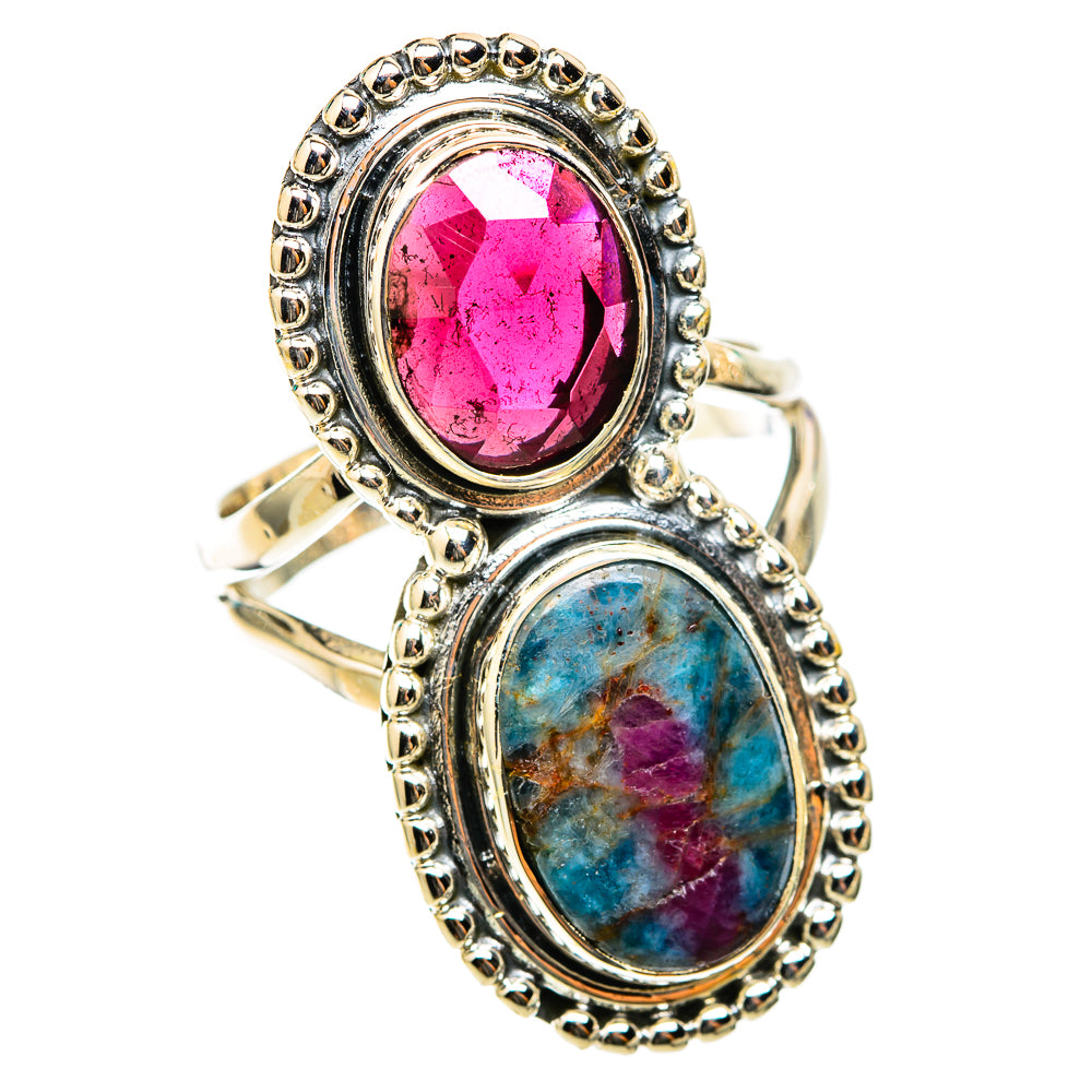 Ruby Fuchsite Rings handcrafted by Anasilvercos - RING118463 - Photo 2
