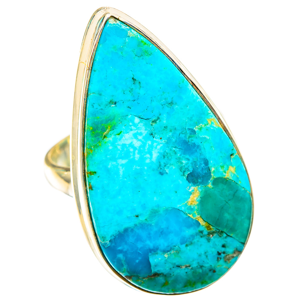 Chrysocolla Rings handcrafted by Anasilvercos - RING118470 - Photo 2