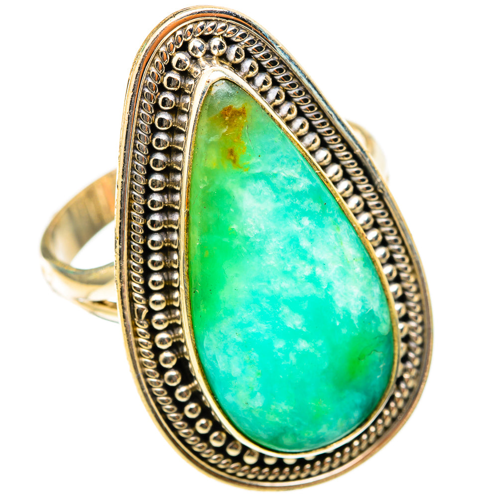 Peruvian Opal Rings handcrafted by Anasilvercos - RING118481 - Photo 2