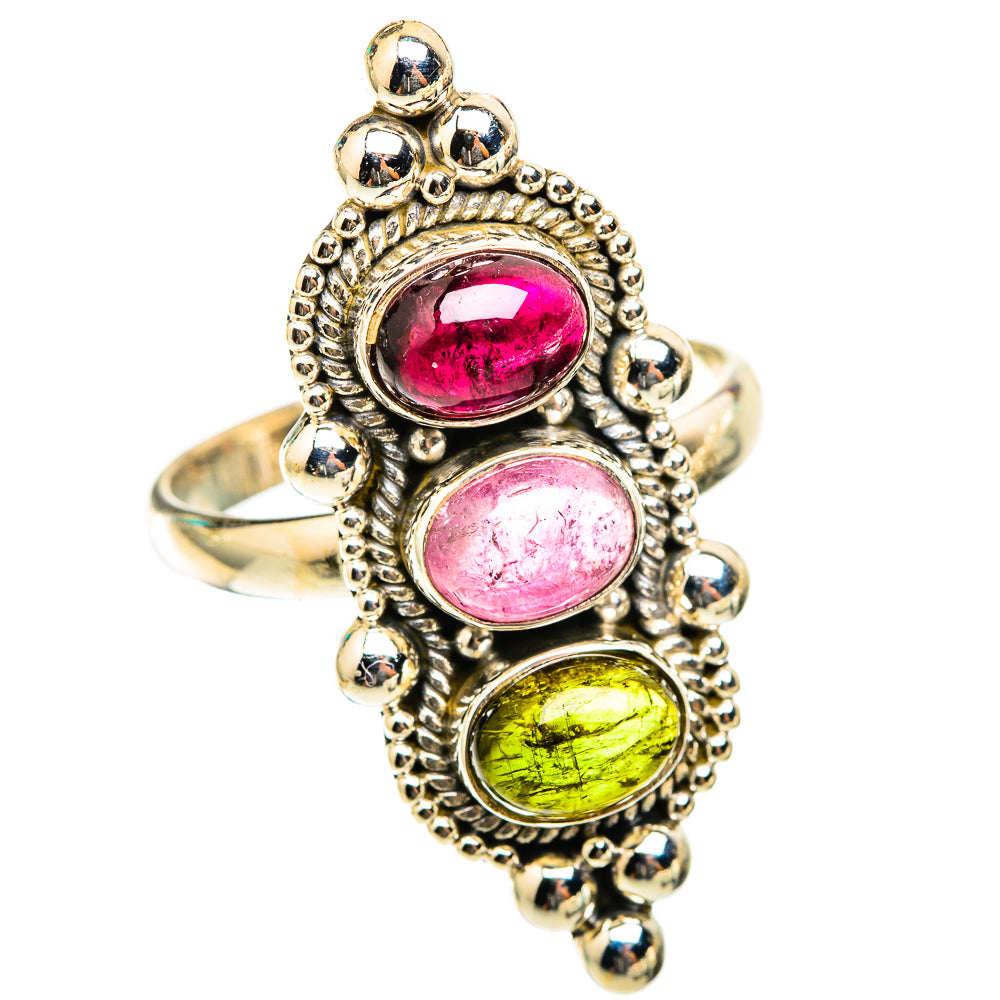 Tourmaline Rings handcrafted by Anasilvercos - RING118501 - Photo 2