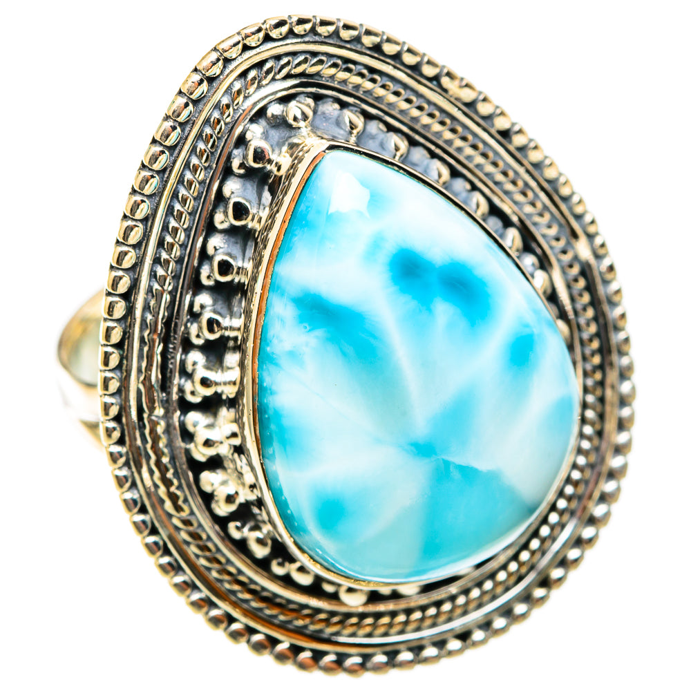 Larimar Rings handcrafted by Anasilvercos - RING118504 - Photo 2