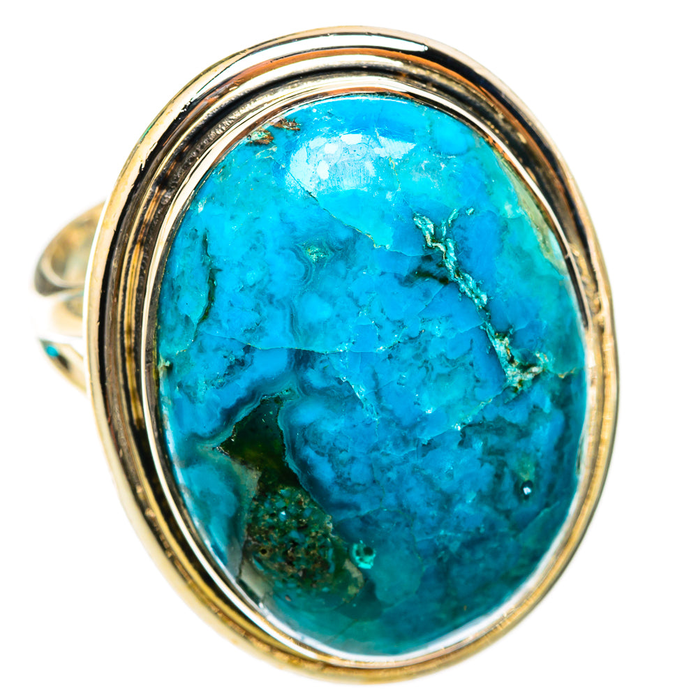 Chrysocolla Rings handcrafted by Anasilvercos - RING118505 - Photo 2