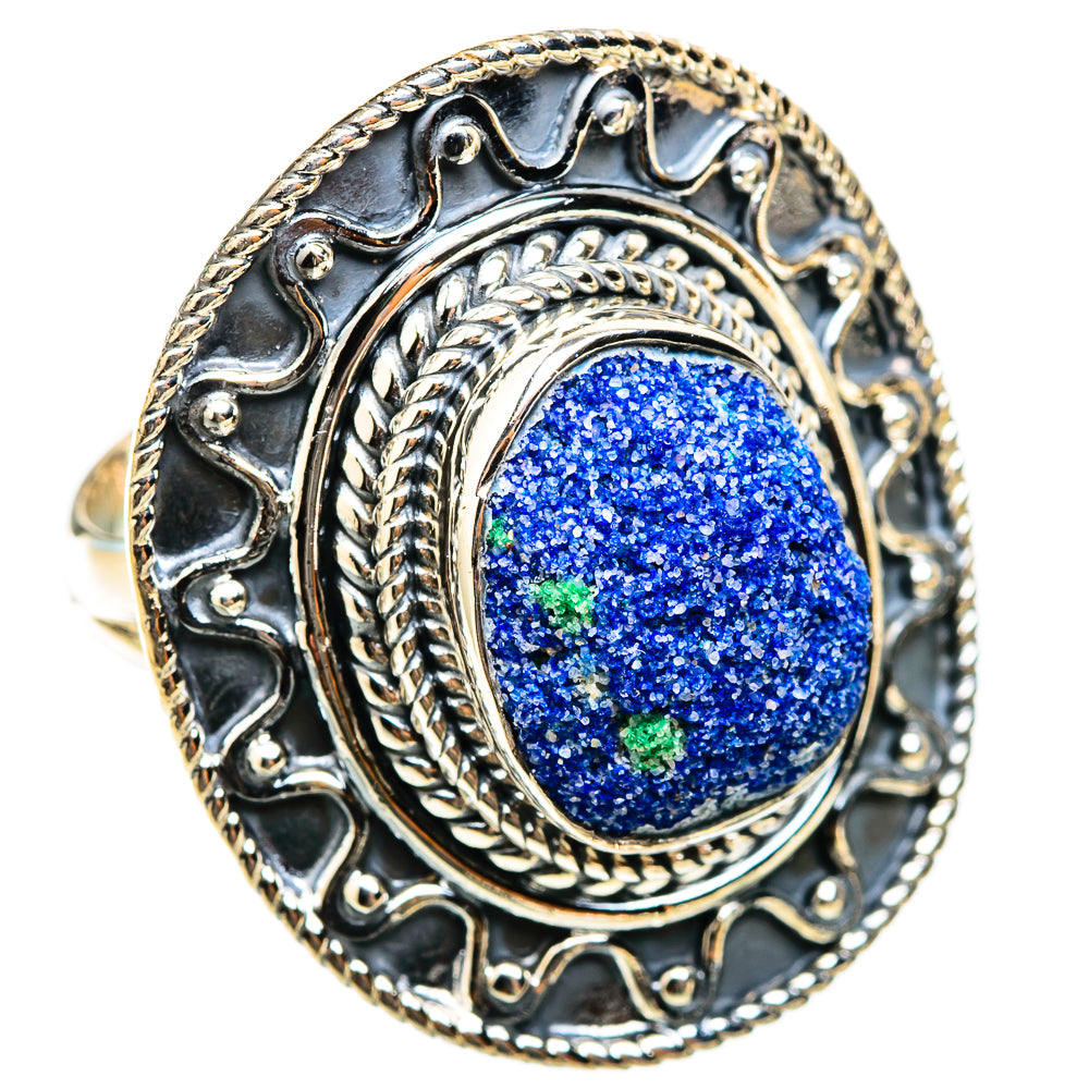 Azurite Rings handcrafted by Anasilvercos - RING118507 - Photo 2