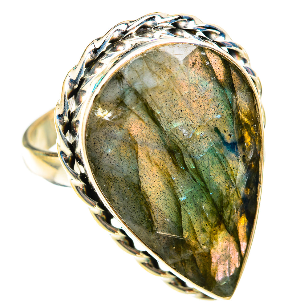 Labradorite Rings handcrafted by Anasilvercos - RING118517 - Photo 2