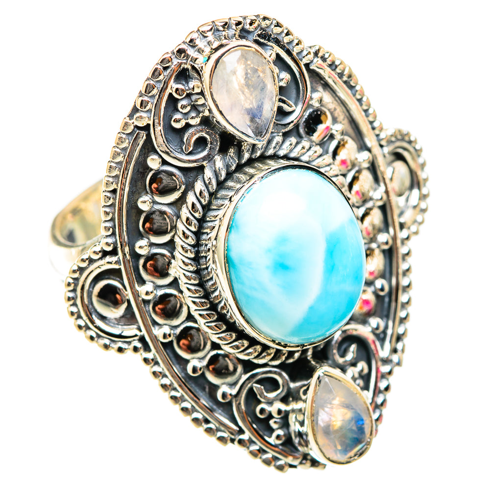 Larimar Rings handcrafted by Anasilvercos - RING118543 - Photo 2