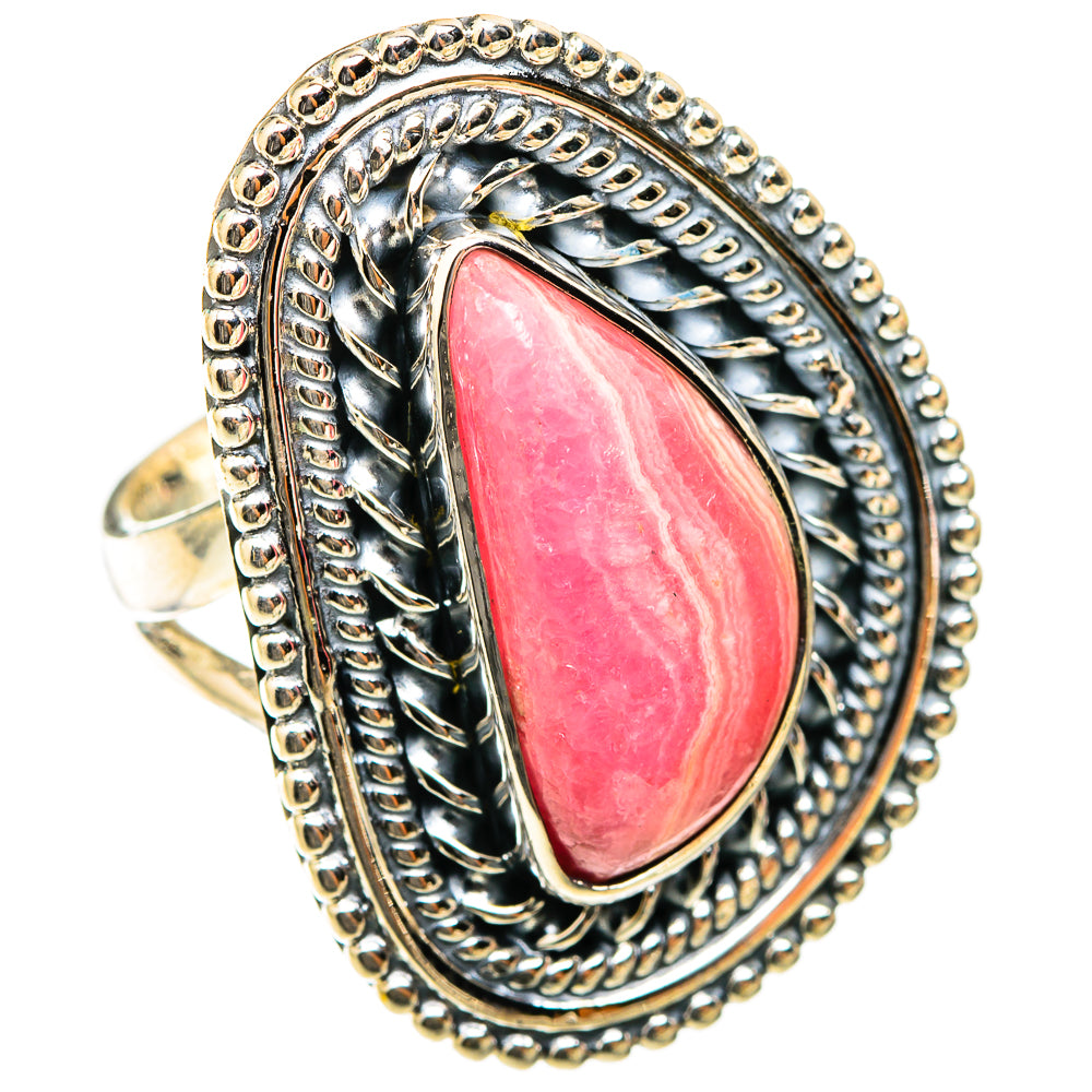 Rhodochrosite Rings handcrafted by Anasilvercos - RING118551 - Photo 2