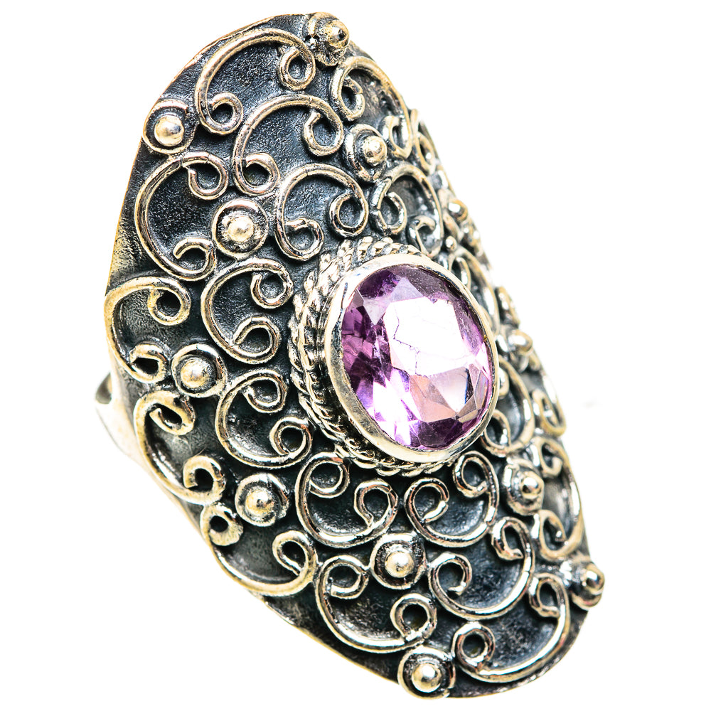 Amethyst Rings handcrafted by Anasilvercos - RING118553 - Photo 2