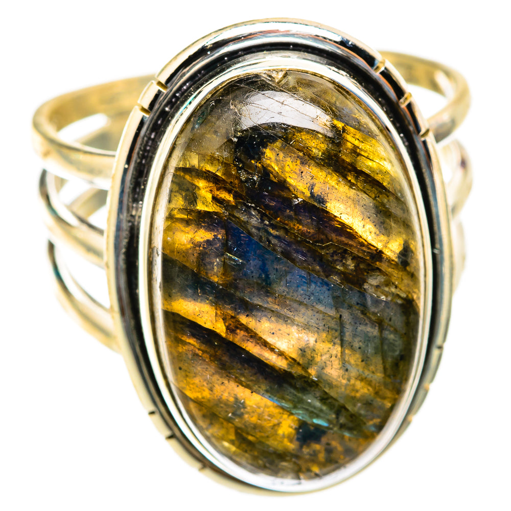 Labradorite Rings handcrafted by Anasilvercos - RING118568 - Photo 2