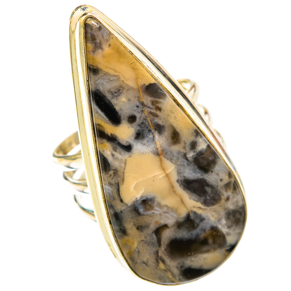 Tiger Dendrite Agate Rings handcrafted by Anasilvercos - RING118573 - Photo 2
