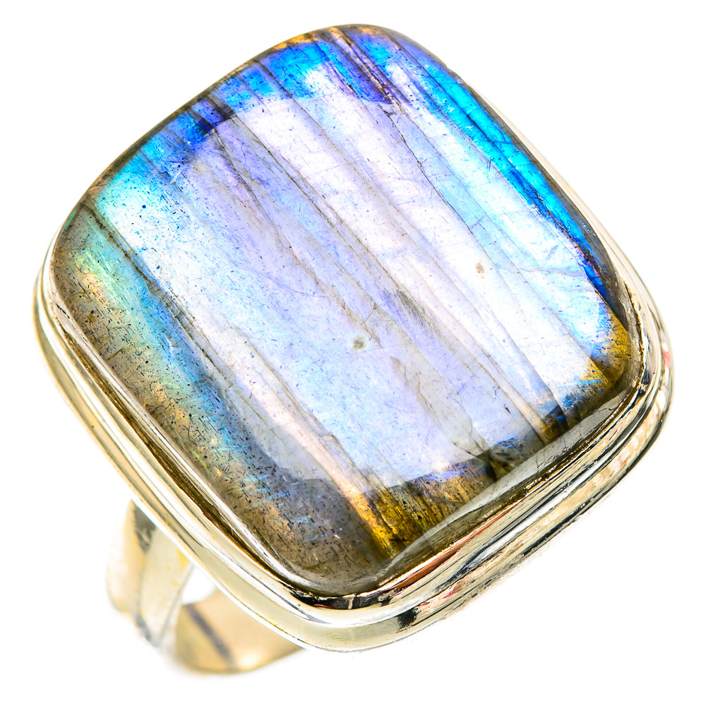 Labradorite Rings handcrafted by Anasilvercos - RING118588 - Photo 2