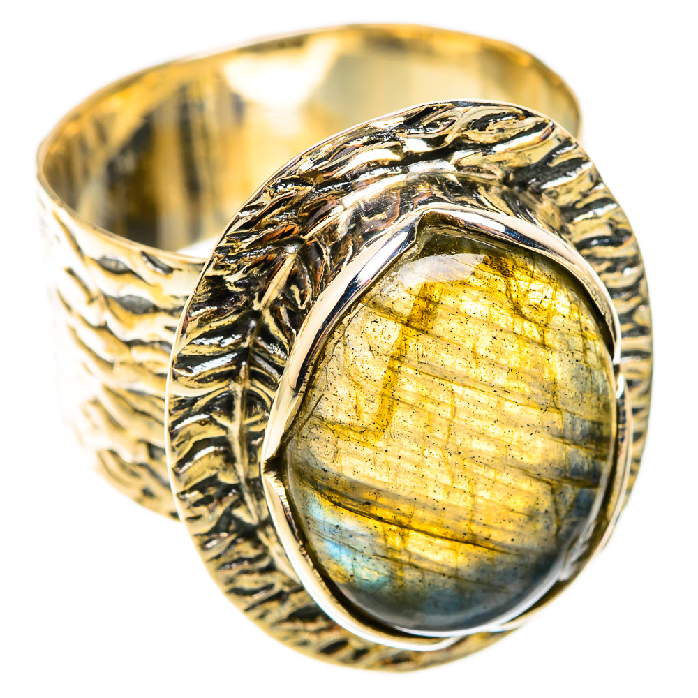 Labradorite Rings handcrafted by Anasilvercos - RING118609 - Photo 2