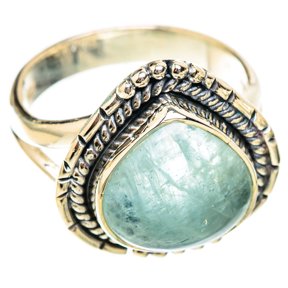 Aquamarine Rings handcrafted by Anasilvercos - RING118634 - Photo 2