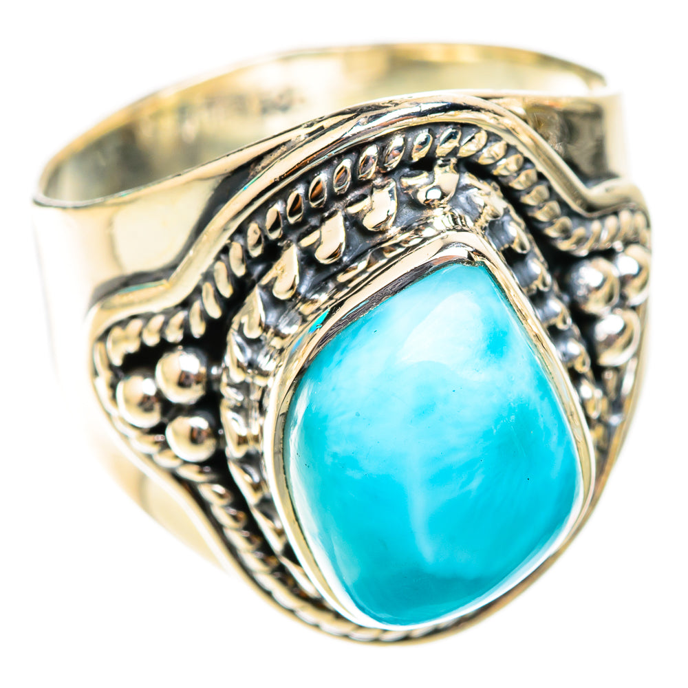Larimar Rings handcrafted by Anasilvercos - RING118635 - Photo 2