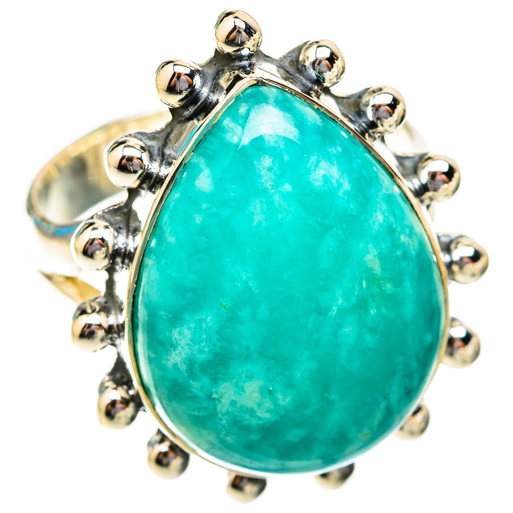 Amazonite Rings handcrafted by Anasilvercos - RING118640 - Photo 2