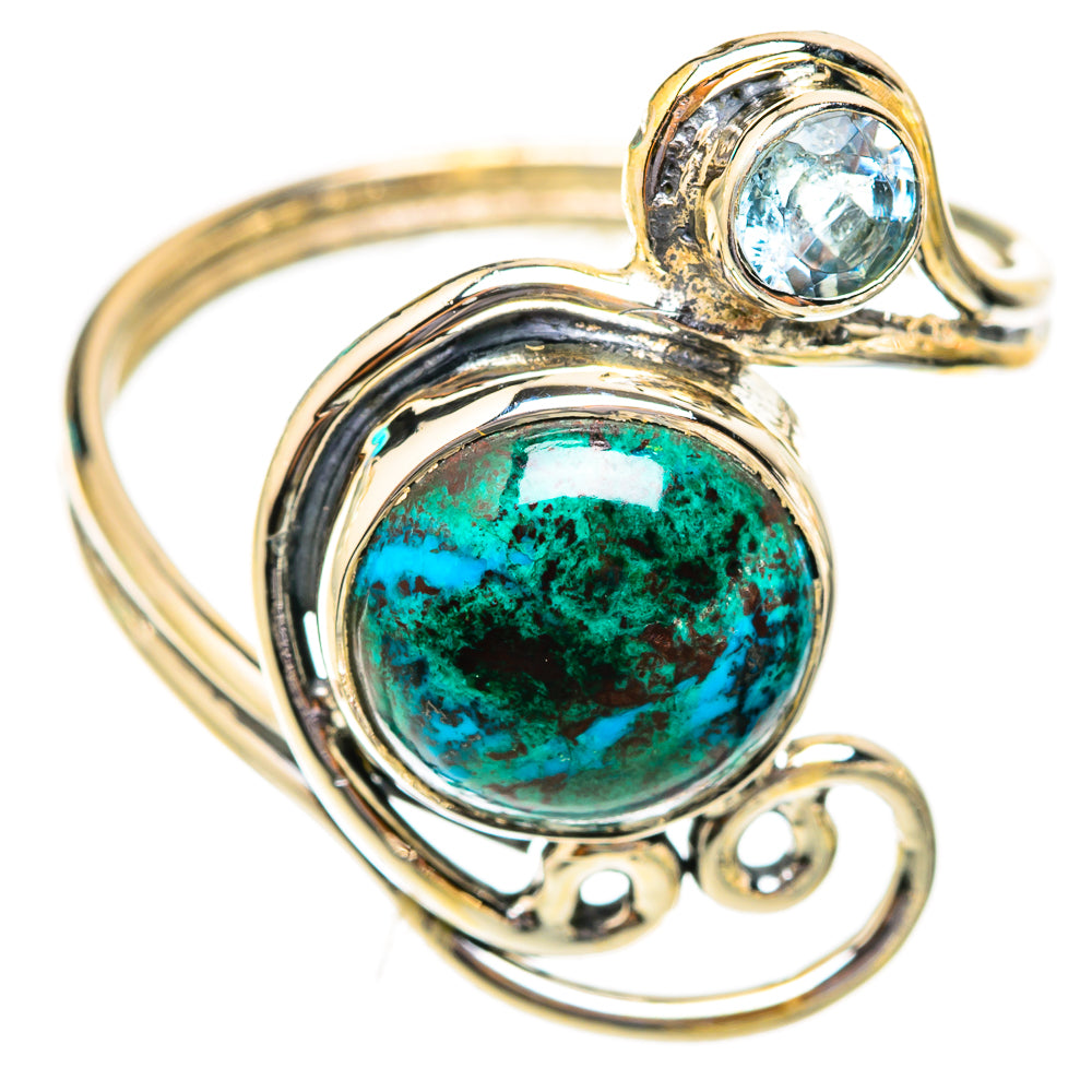 Shattuckite Rings handcrafted by Anasilvercos - RING118654 - Photo 2