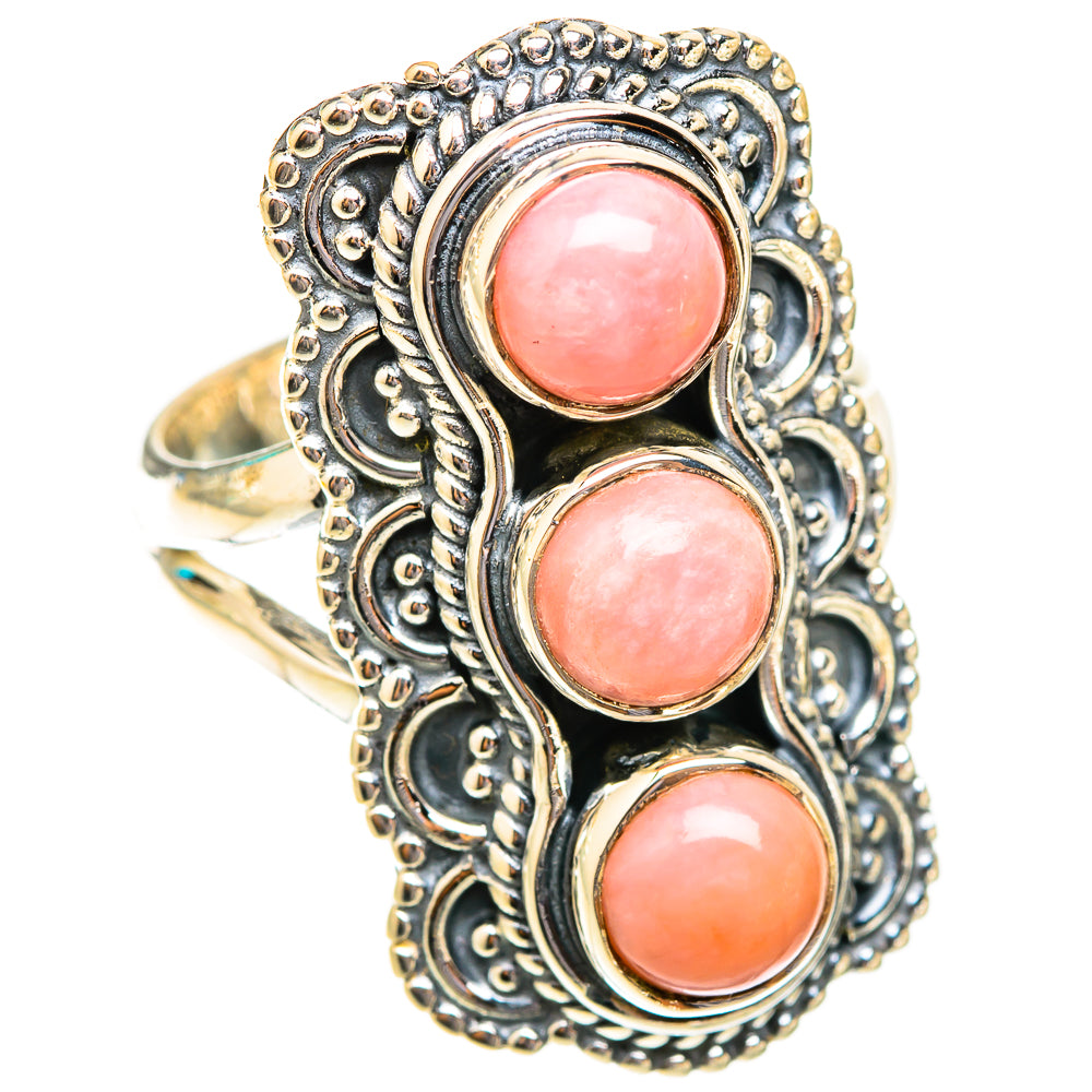Pink Opal Rings handcrafted by Anasilvercos - RING118673 - Photo 2