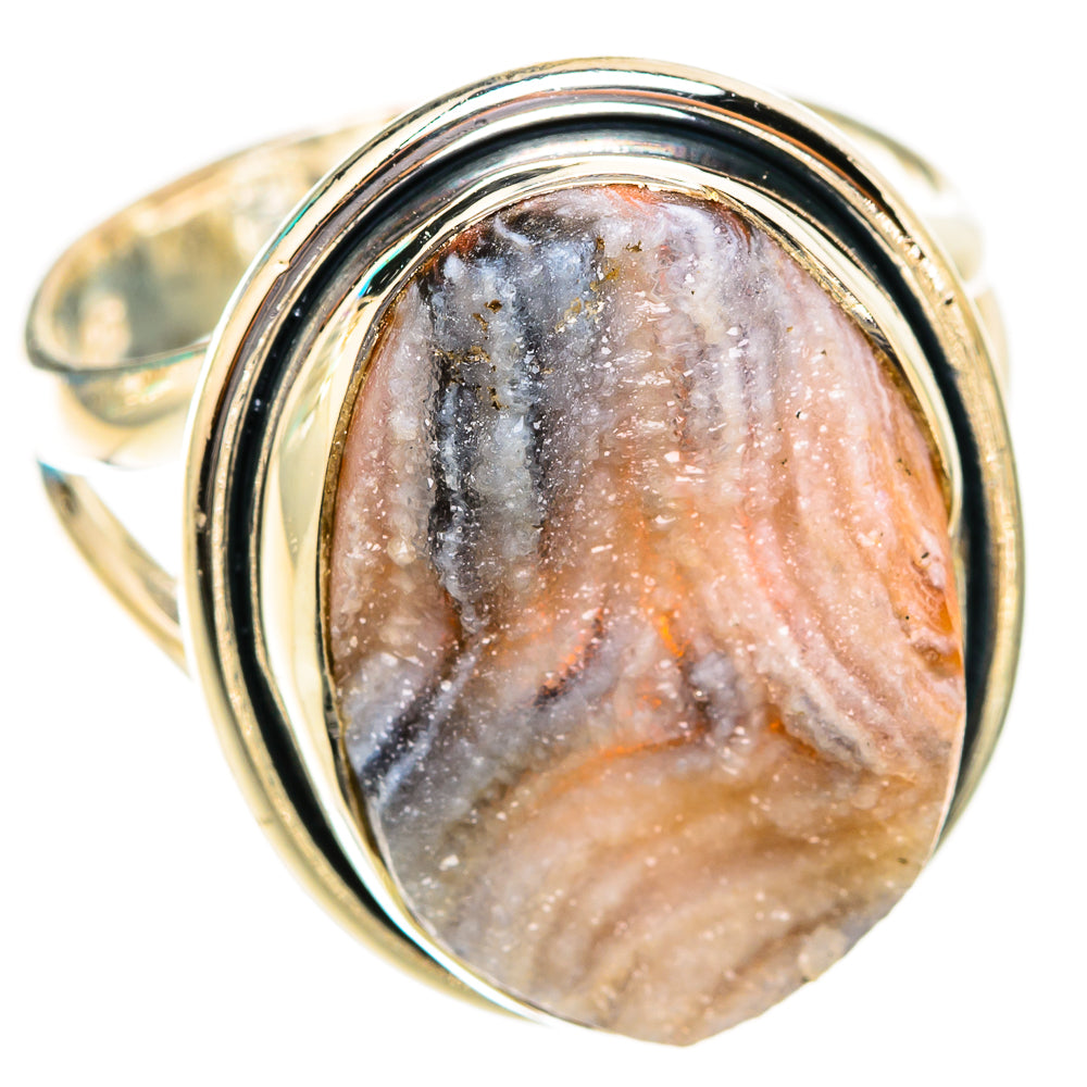 Desert Druzy Rings handcrafted by Anasilvercos - RING118704 - Photo 2