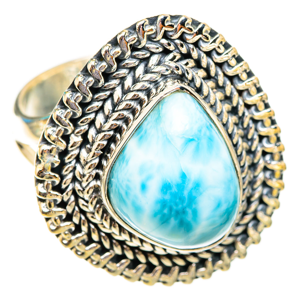Larimar Rings handcrafted by Anasilvercos - RING118707 - Photo 2