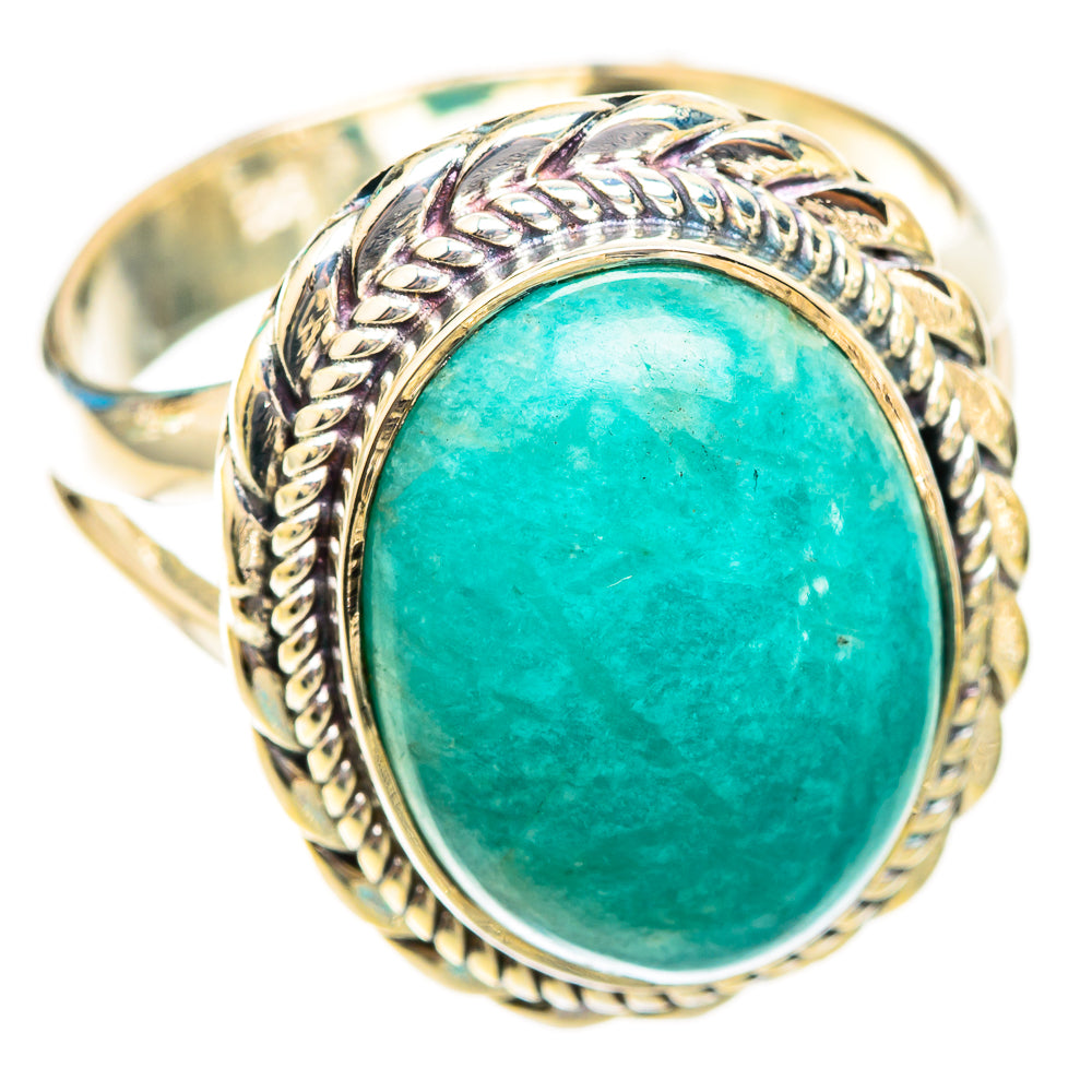 Amazonite Rings handcrafted by Anasilvercos - RING118736 - Photo 2