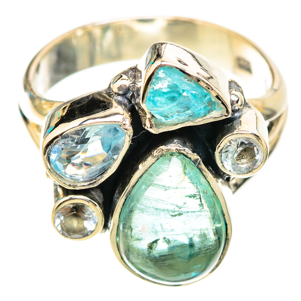 Aquamarine Rings handcrafted by Anasilvercos - RING118749 - Photo 2