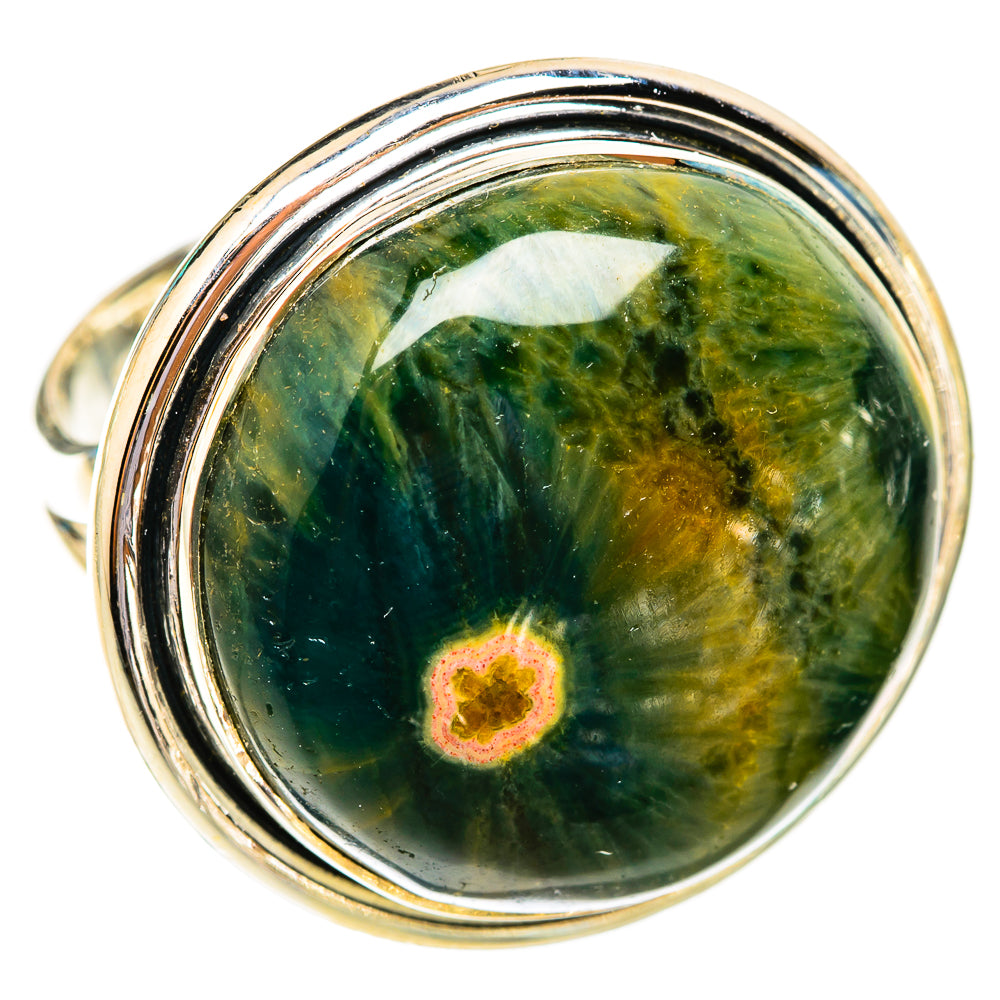 Ocean Jasper Rings handcrafted by Anasilvercos - RING118759 - Photo 2