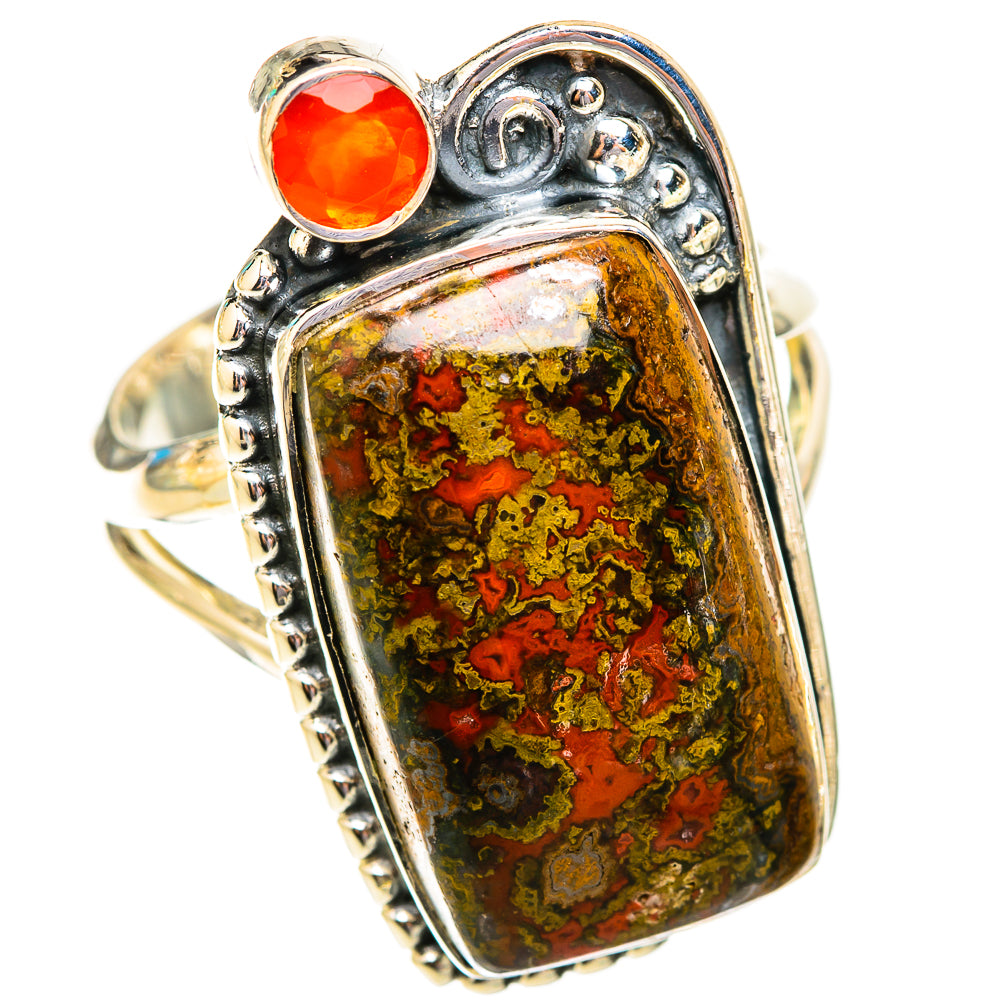 Moroccan Agate Rings handcrafted by Anasilvercos - RING118766 - Photo 2
