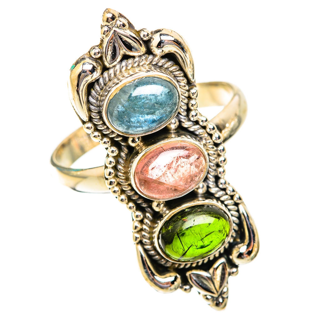 Tourmaline Rings handcrafted by Anasilvercos - RING118781 - Photo 2