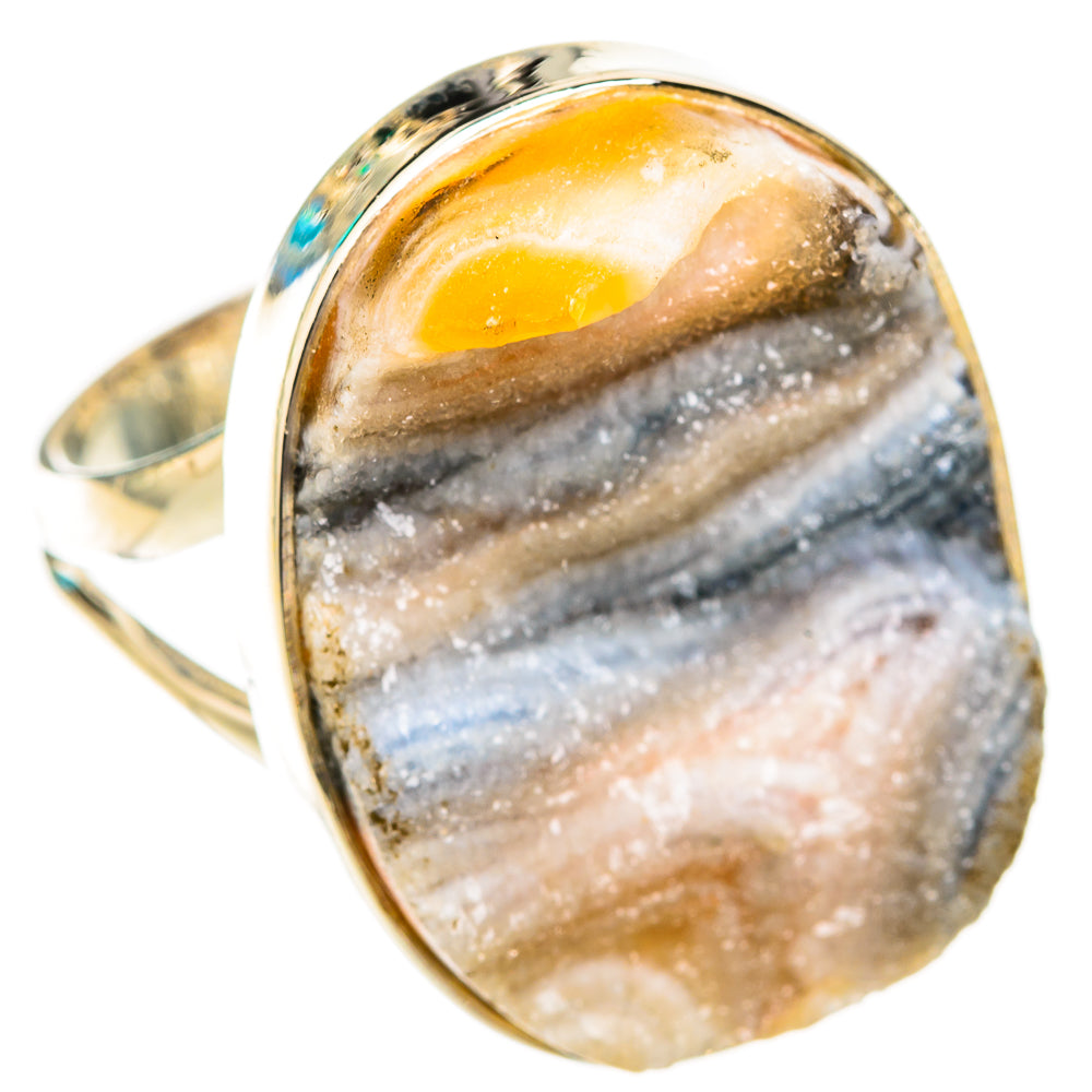 Desert Druzy Rings handcrafted by Anasilvercos - RING118784 - Photo 2