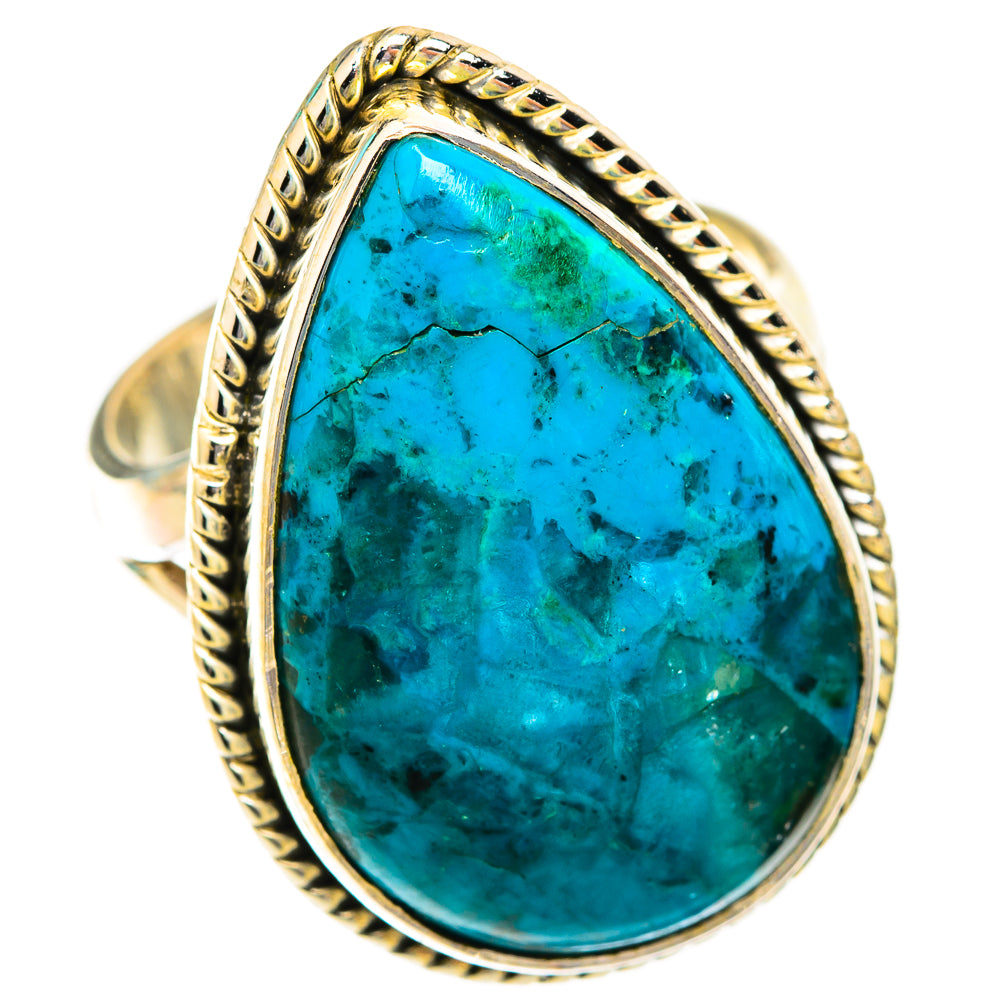 Chrysocolla Rings handcrafted by Anasilvercos - RING118793 - Photo 2