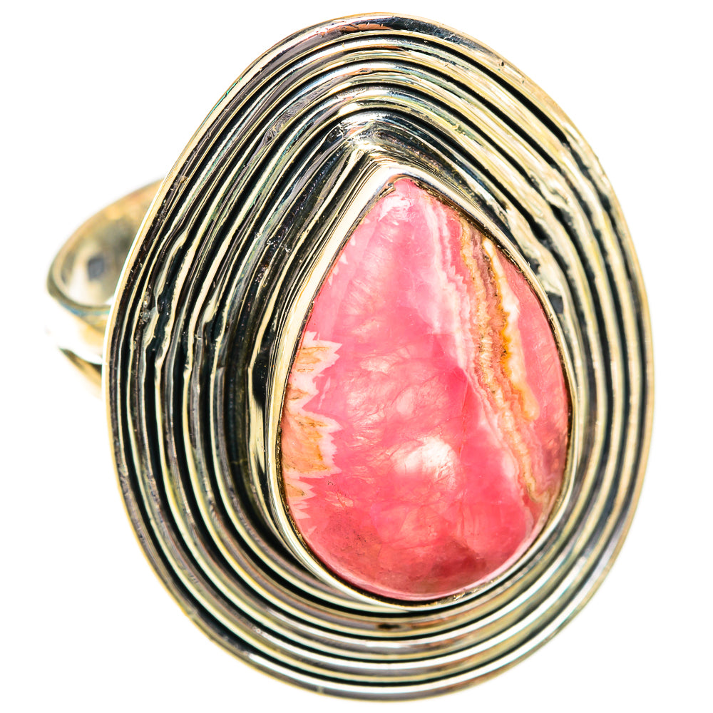 Rhodochrosite Rings handcrafted by Anasilvercos - RING118805 - Photo 2