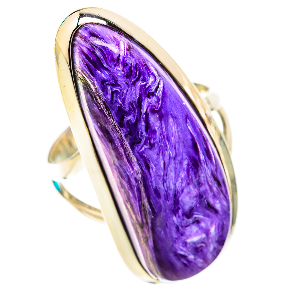 Charoite Rings handcrafted by Anasilvercos - RING118807 - Photo 2