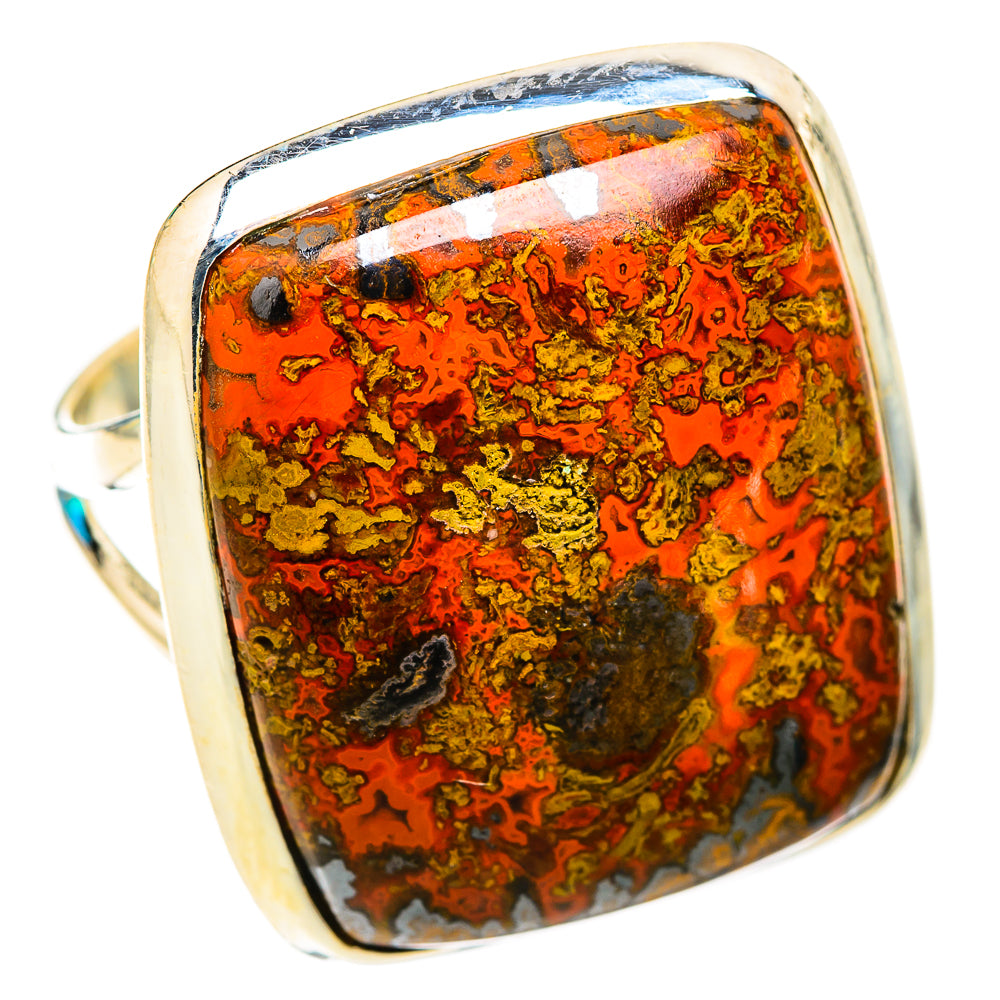 Moroccan Agate Rings handcrafted by Anasilvercos - RING118834 - Photo 2
