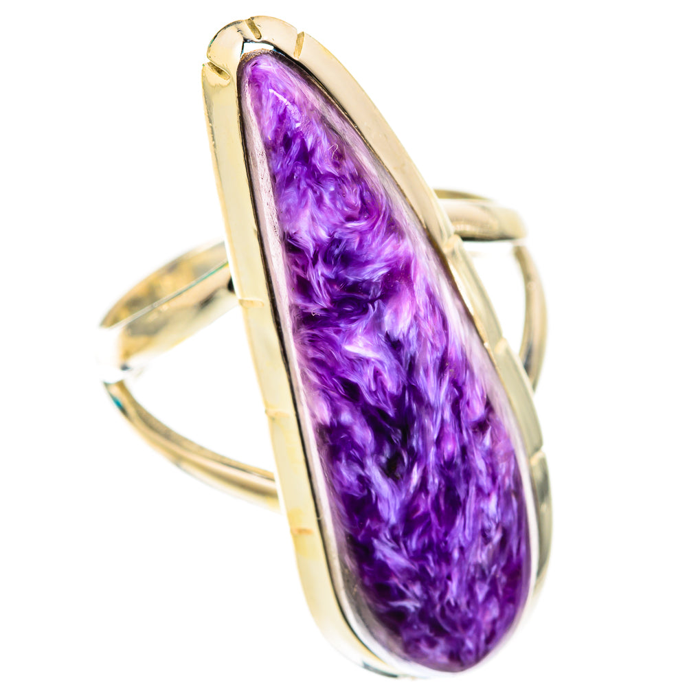 Charoite Rings handcrafted by Anasilvercos - RING118896 - Photo 2