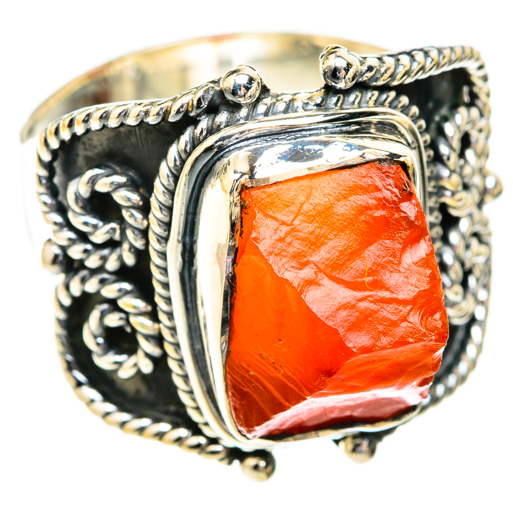 Carnelian Rings handcrafted by Anasilvercos - RING118940 - Photo 2