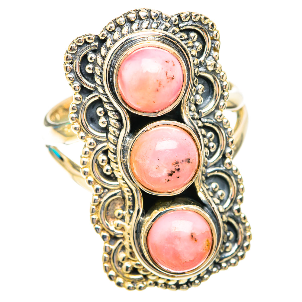 Pink Opal Rings handcrafted by Anasilvercos - RING118942 - Photo 2