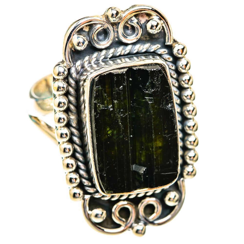 Black Tourmaline Rings handcrafted by Anasilvercos - RING118946 - Photo 2