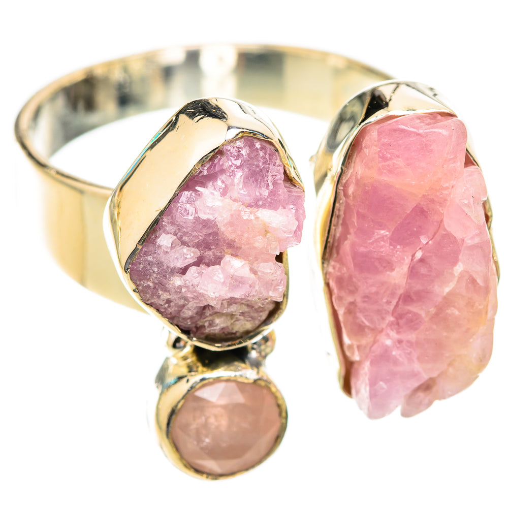 Rose Quartz Rings handcrafted by Anasilvercos - RING119006 - Photo 2