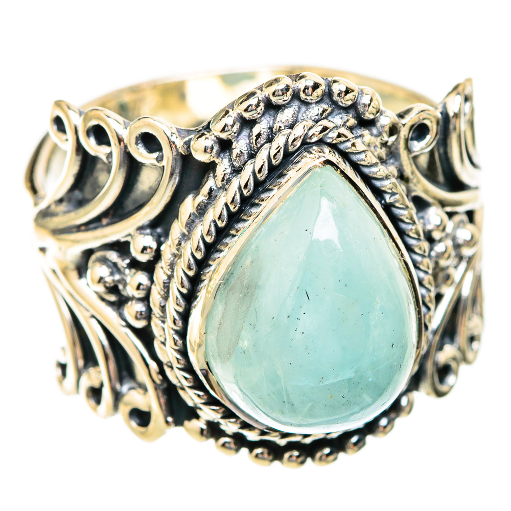 Aquamarine Rings handcrafted by Anasilvercos - RING119049 - Photo 2