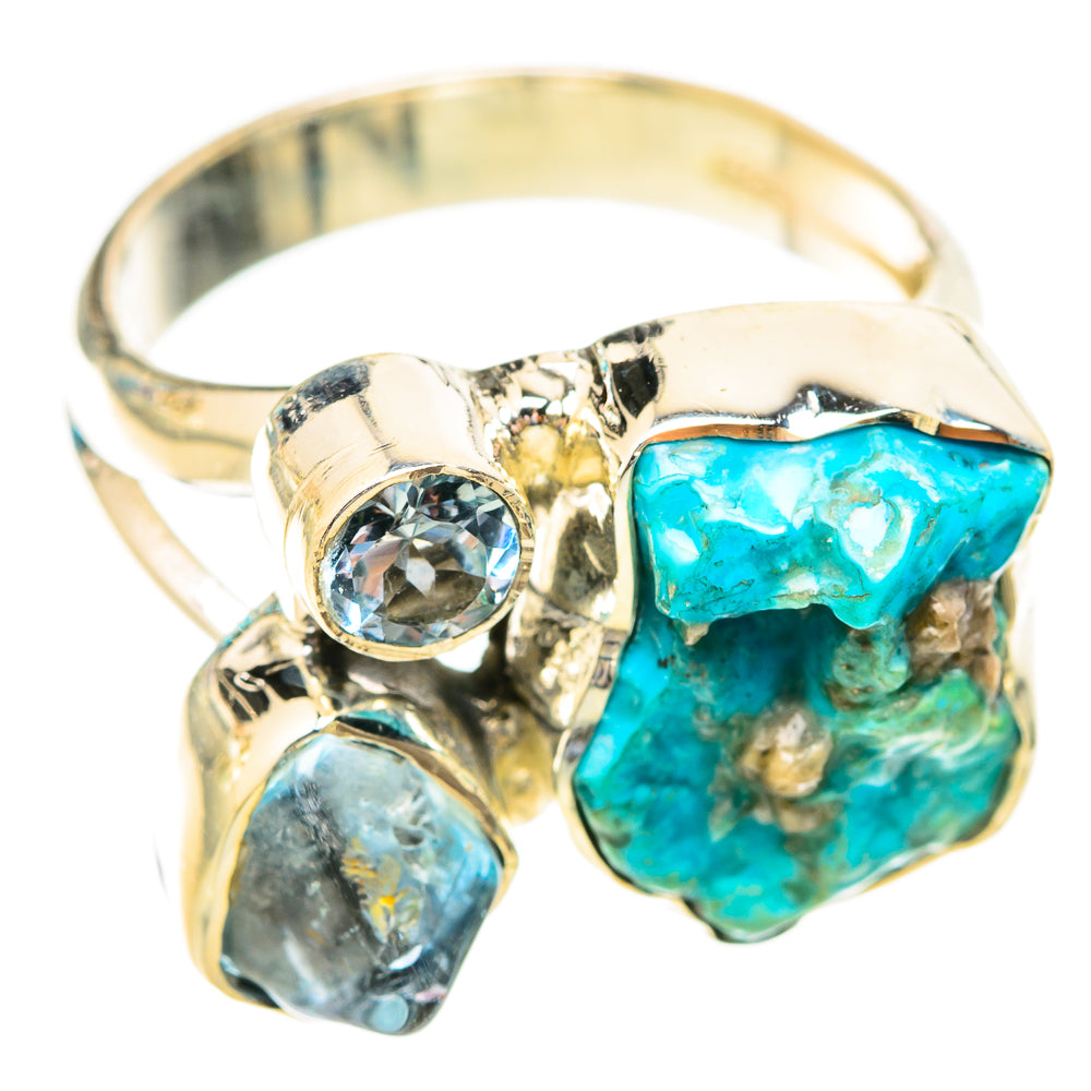 Turquoise Rings handcrafted by Anasilvercos - RING119050 - Photo 2