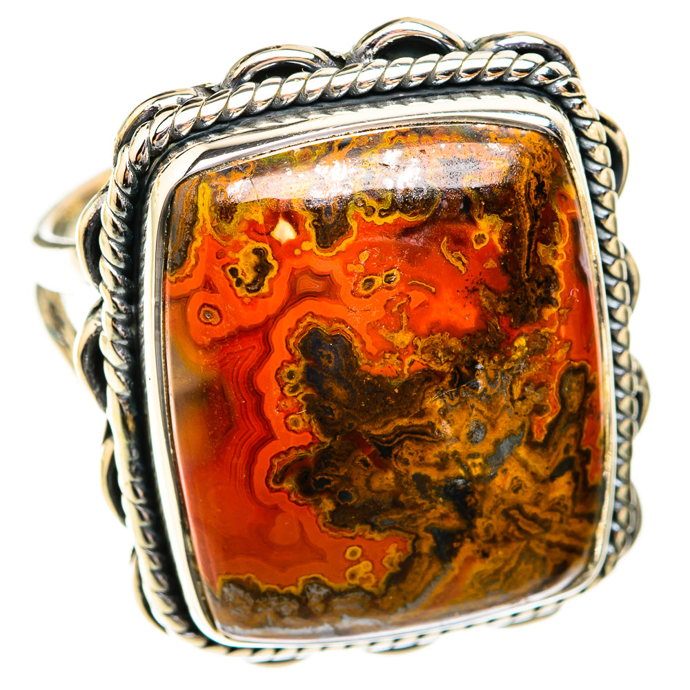 Moroccan Agate Rings handcrafted by Anasilvercos - RING119063 - Photo 2