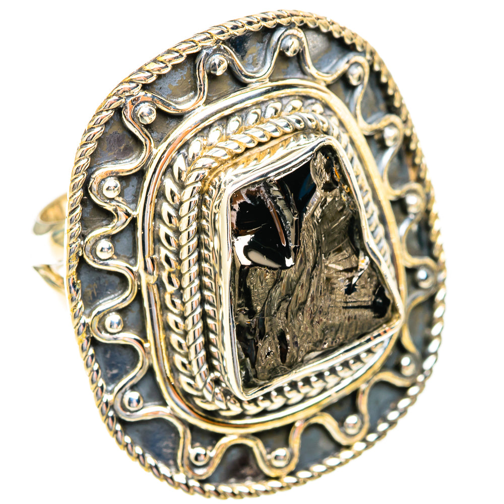Shungite Rings handcrafted by Anasilvercos - RING119071 - Photo 2