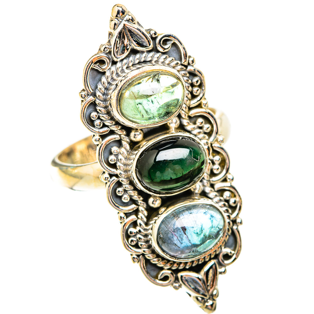 Tourmaline Rings handcrafted by Anasilvercos - RING119109 - Photo 2