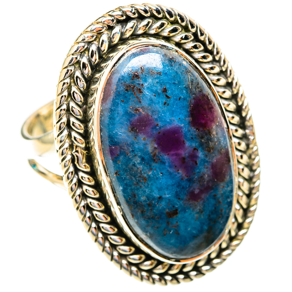 Ruby Fuchsite Rings handcrafted by Anasilvercos - RING119115 - Photo 2