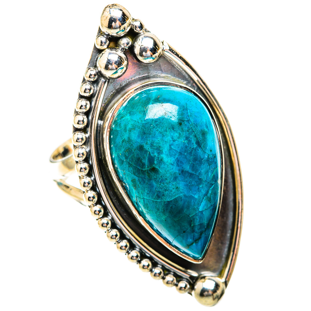 Chrysocolla Rings handcrafted by Anasilvercos - RING119117 - Photo 2