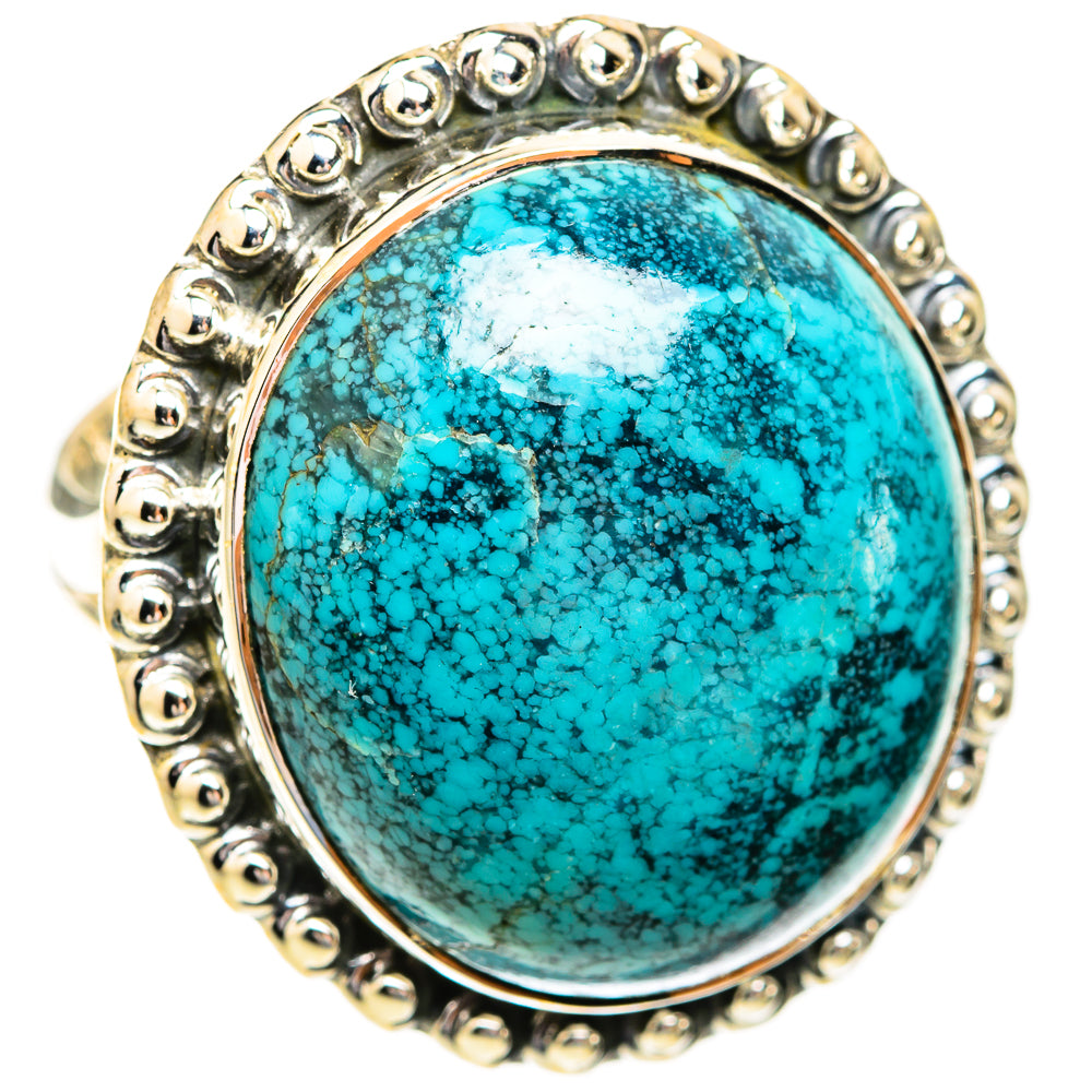 Turquoise Rings handcrafted by Anasilvercos - RING119146 - Photo 2
