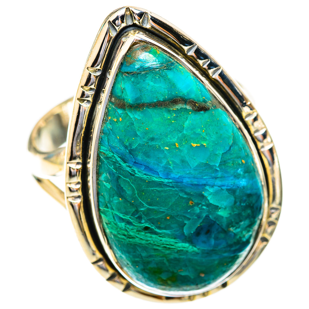 Chrysocolla Rings handcrafted by Anasilvercos - RING119151 - Photo 2
