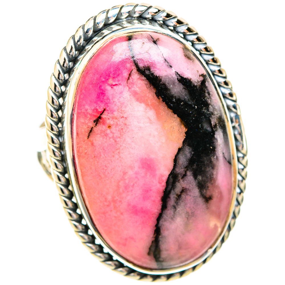 Rhodonite Rings handcrafted by Anasilvercos - RING119161 - Photo 2