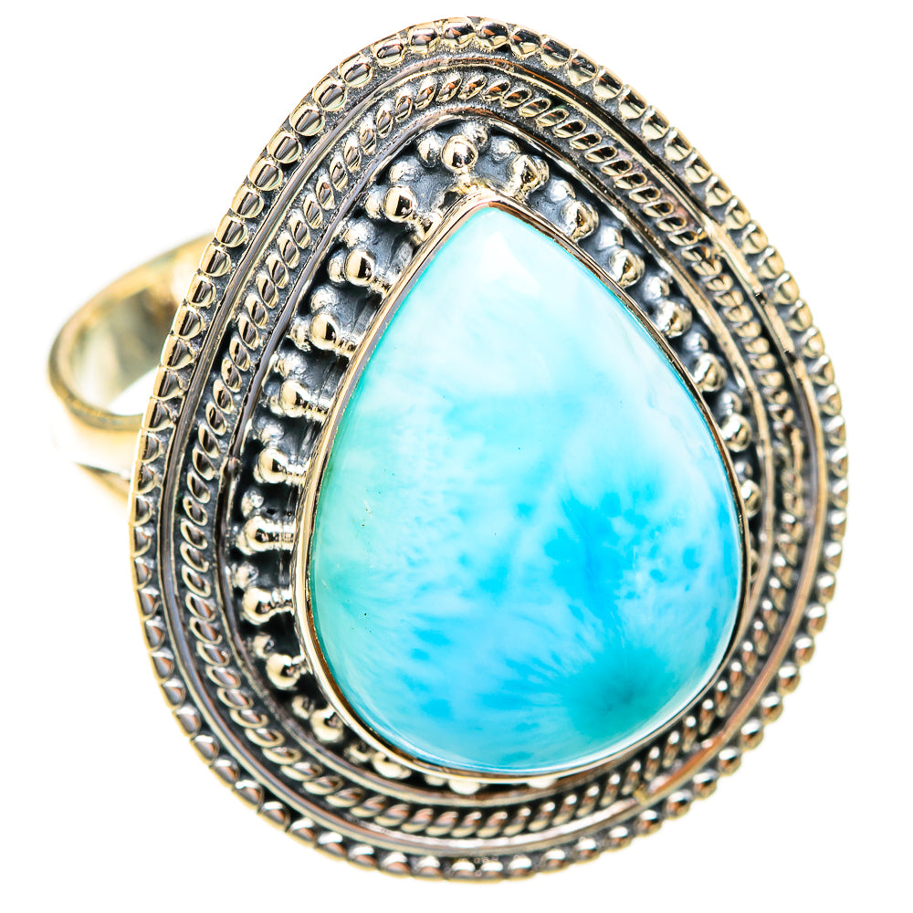 Larimar Rings handcrafted by Anasilvercos - RING119177 - Photo 2