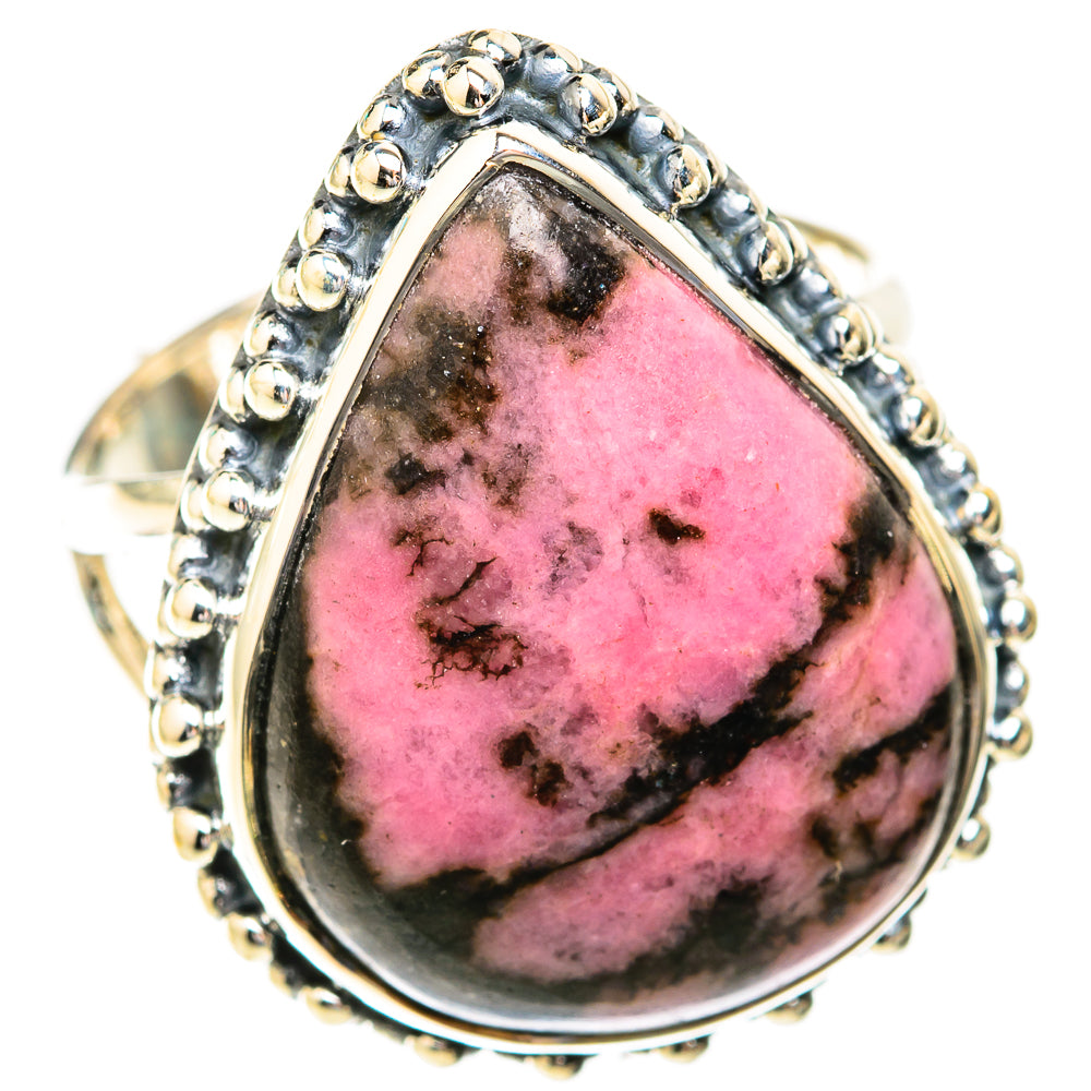 Rhodonite Rings handcrafted by Anasilvercos - RING119187 - Photo 2