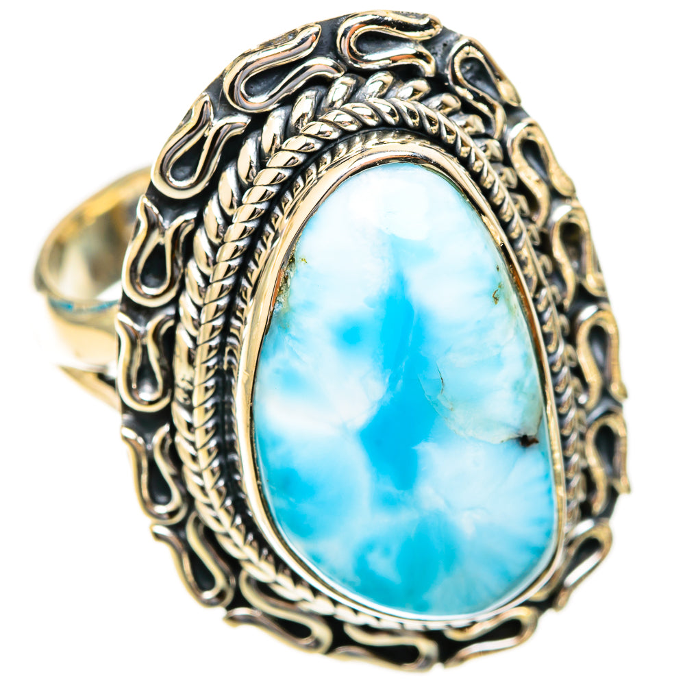 Larimar Rings handcrafted by Anasilvercos - RING119196 - Photo 2